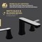 Anzzi 2-Handle 3-Hole Widespread Bathroom Faucet, Matte Black Brushed Nickel L-AZ902MB-BN - alternate 7